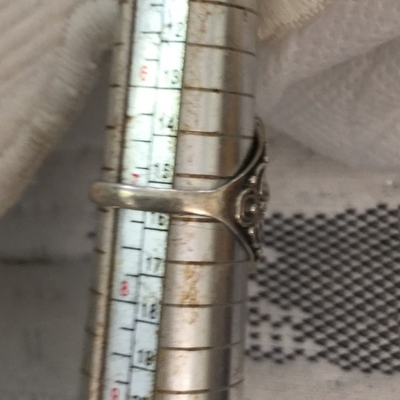 Stunning sterling and blue opal ring. - Picture 6 of 6